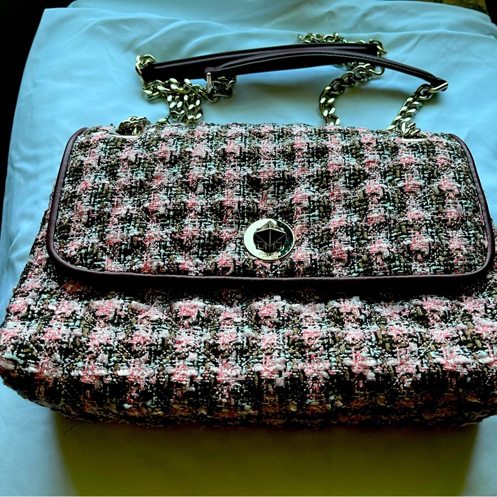 Kate Spade double handle handbag. Chain handles